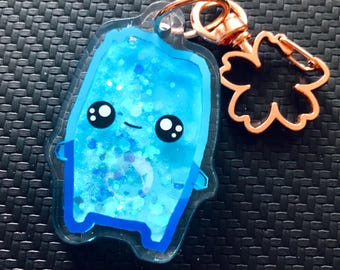 Water Sprite - FN Battle Royale Inspired Liquid Shaker Keychain