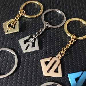 All Rank Tiers Keychains - Marvel Rivals Inspired Minimalist Keychain Set (Limited Edition) image 4