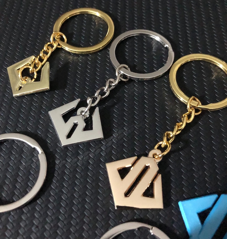 All Rank Tiers Keychains - Marvel Rivals Inspired Minimalist Keychain Set (Limited Edition) image 4