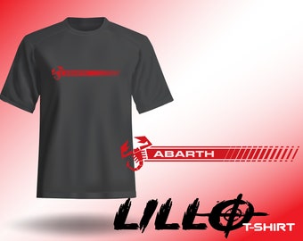 T-SHIRT VÊTEMENTS UNISEXE avec motif Abarth