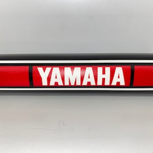 Coussinet de pare-chocs universel pour guidon de barre transversale pour Yamaha Nero e Rosso