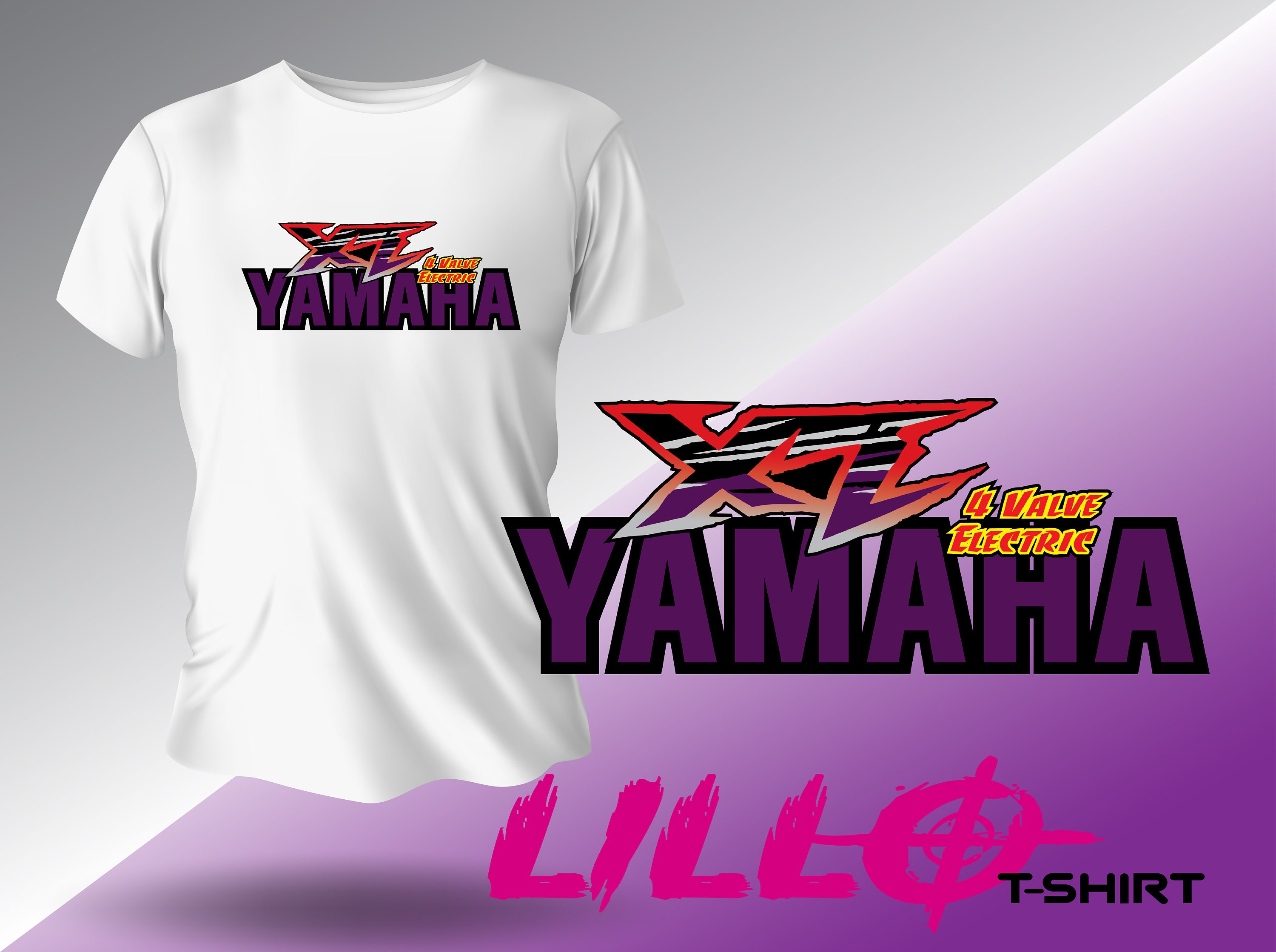 Unisex-T-Shirt mit Design für Yamaha Xt 600 E 4 Ventil elektrisch - .de