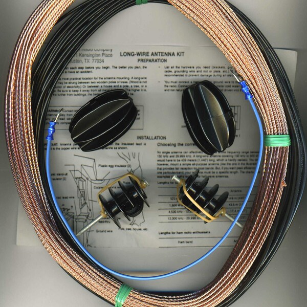 Outside Long Wire Antenna Kit