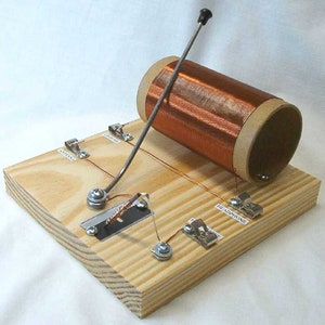 Kit de radio de cristal Cornell WW-II Foxhole Razor Blade: ¡con auriculares!