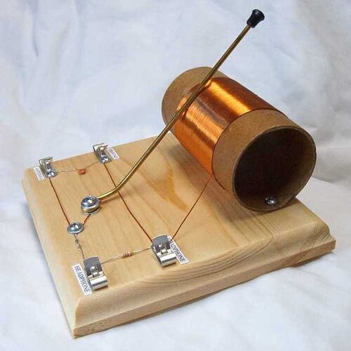 Cornell WW-II Foxhole Razor Blade Crystal Radio Kit With - Etsy