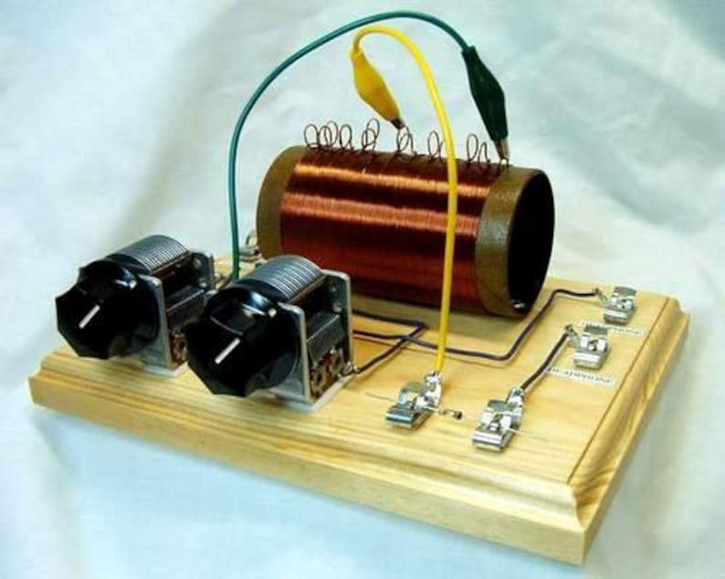 Dunwoody High Performance Crystal Set Radio Kit With Earphone Etsy