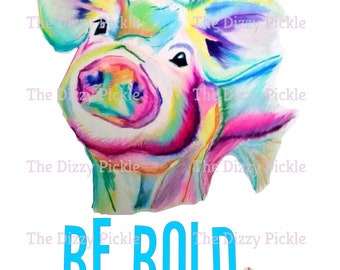 Download Pig Watercolor Etsy