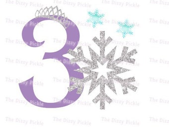 Download Frozen Birthday Shirt Svg Etsy