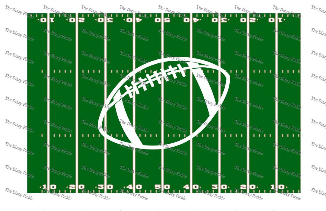Sublimation Football Field With Football Blank With Football Laces ...
