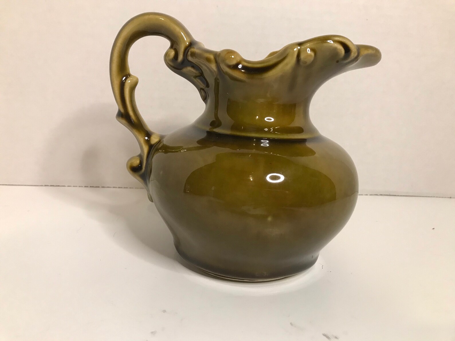 McCoy pitcher and bowl set Green | Etsy