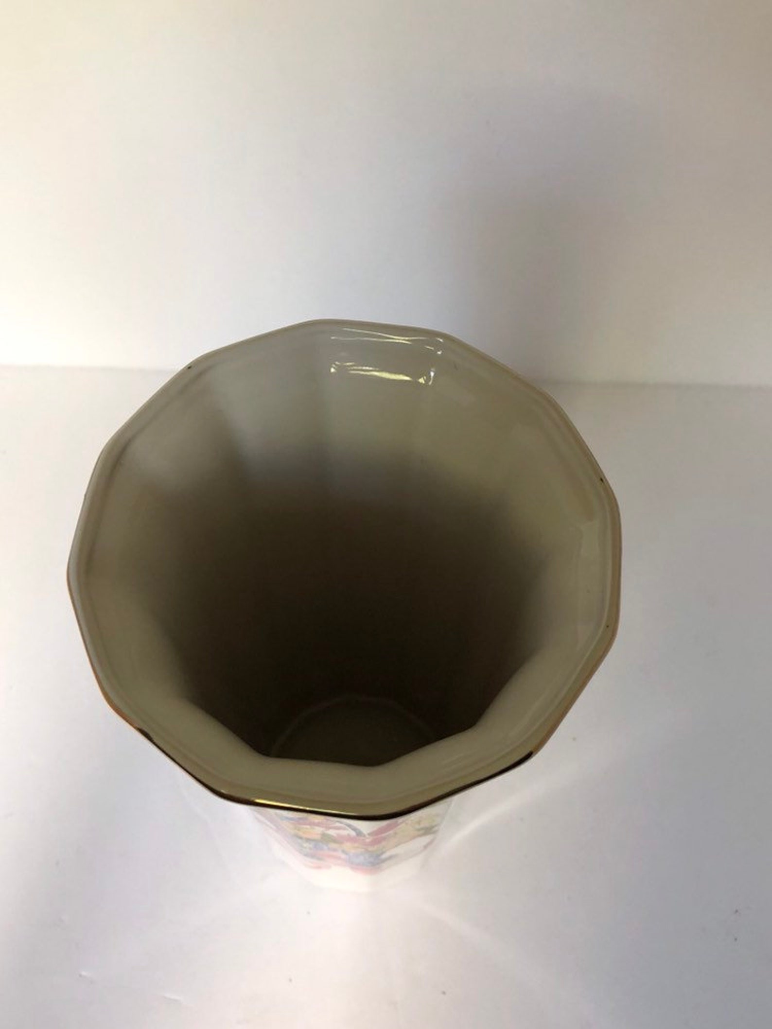 Fine china vase made in Japan Etsy