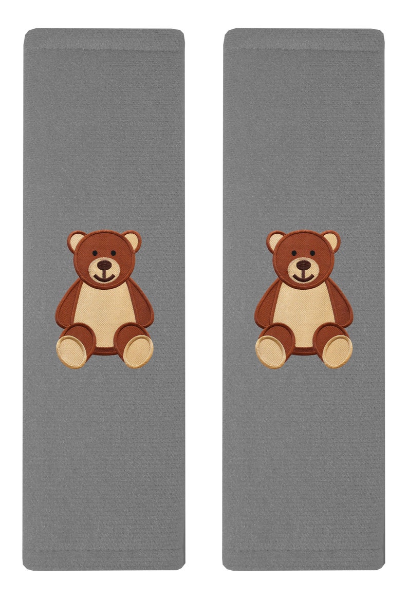 Teddy Bear Animal Cute Cuddly Seat Belt Cover Strap Wrap Etsy