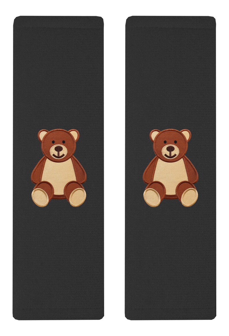 Teddy Bear Animal Cute Cuddly Seat Belt Cover Strap Wrap Etsy