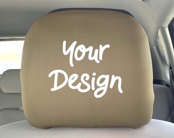 chaqlin 2pcs Car Headrest Cover Indian Elephant Print Head Rest Cover,Universal Fit Most Car Van Truck chaqlin 2pcs Car Headrest Cover Indian Elephant Print Head Rest Cover,Universal Fit Most Car Van Truck