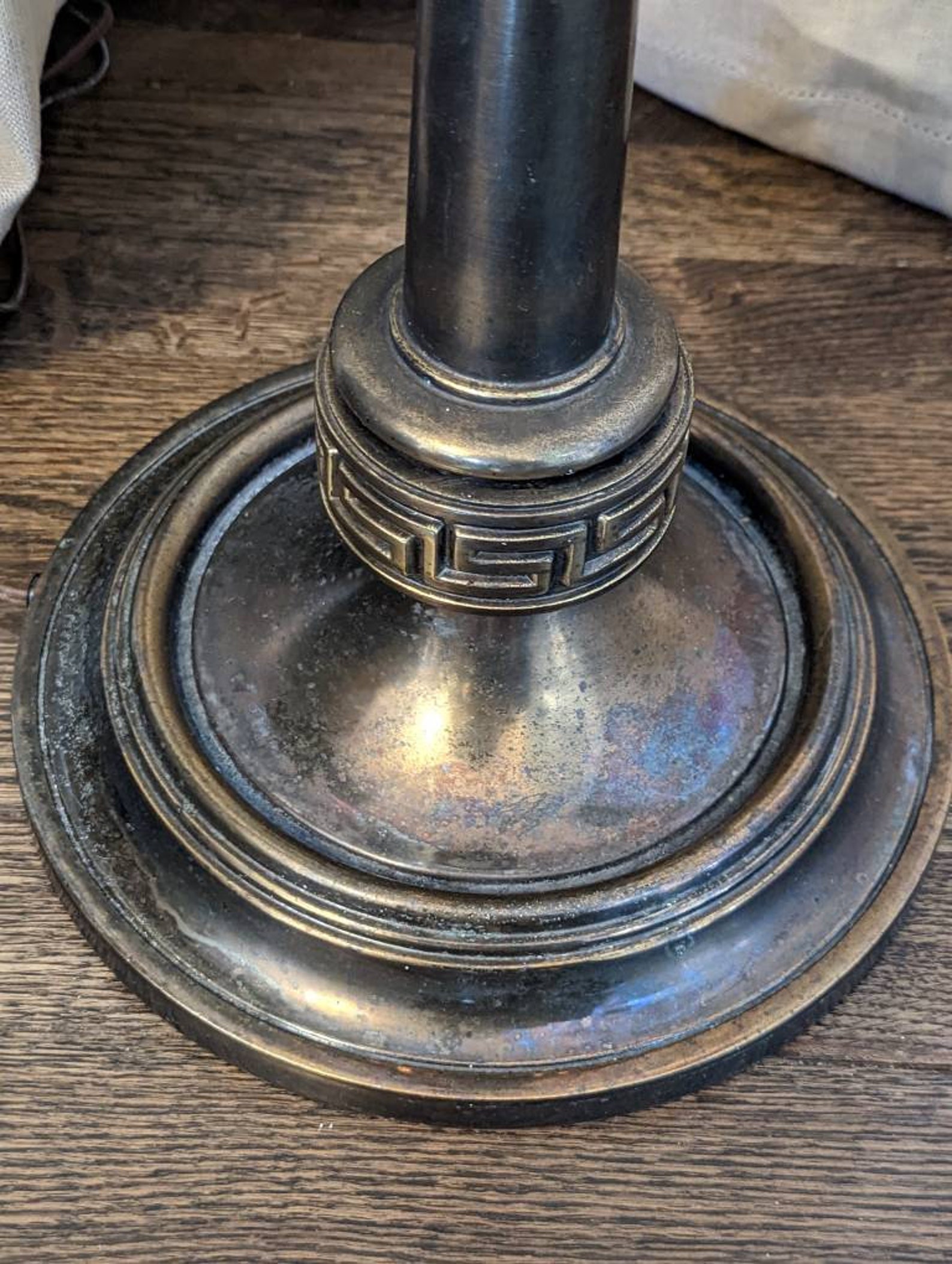 Stiffel Floor Lamp Pole Switch Art Deco Design 48in Tall Etsy