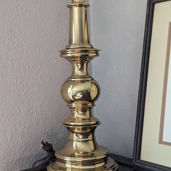 Vintage Brass Lamp - Etsy