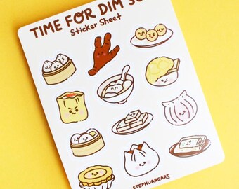 Dim Sum Sticker Sheet