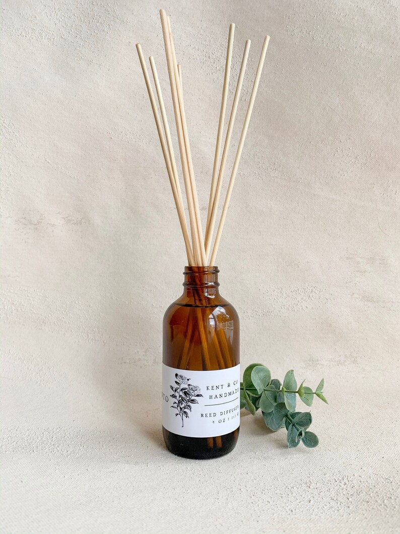 Fraser Fir Reed Diffuser Cypress Cedar Amber Moss Evergreen Etsy
