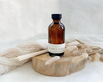 Clementine Basil Reed Diffuser: Herbaceous Home Fragrance