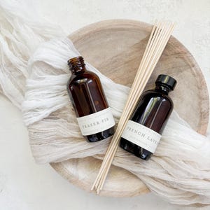 Bergamot Bliss Reed Diffuser: Long Lasting Home Fragrance