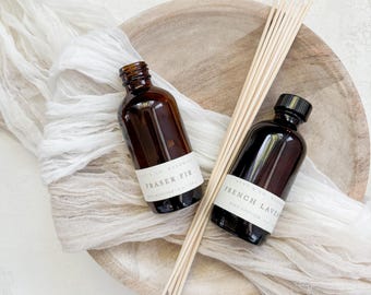 Bergamot Bliss Reed Diffuser: Long Lasting Home Fragrance