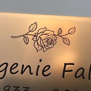 Detailed engraving into bronze - bronze plaques made to order.