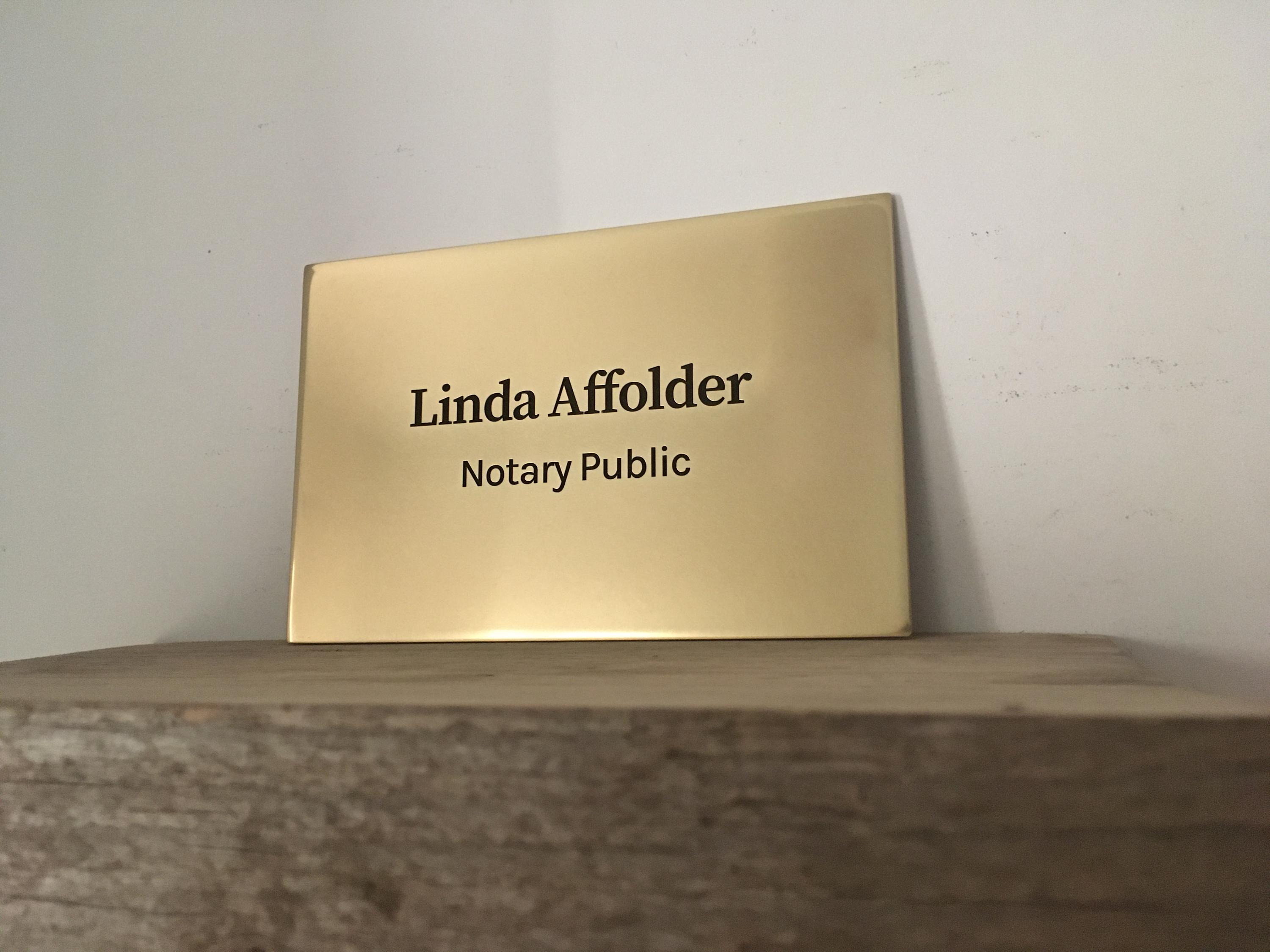 Engraved Brass Signs - Custom Solid Metal Name Plates, House
