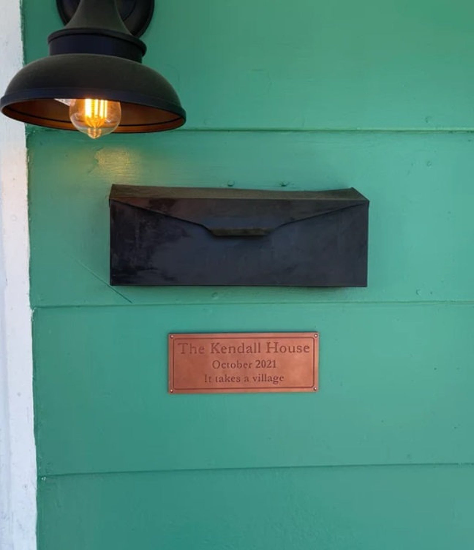 Engraved Bronze Copper & Brass Plaques With Personalised Text Etsy UK