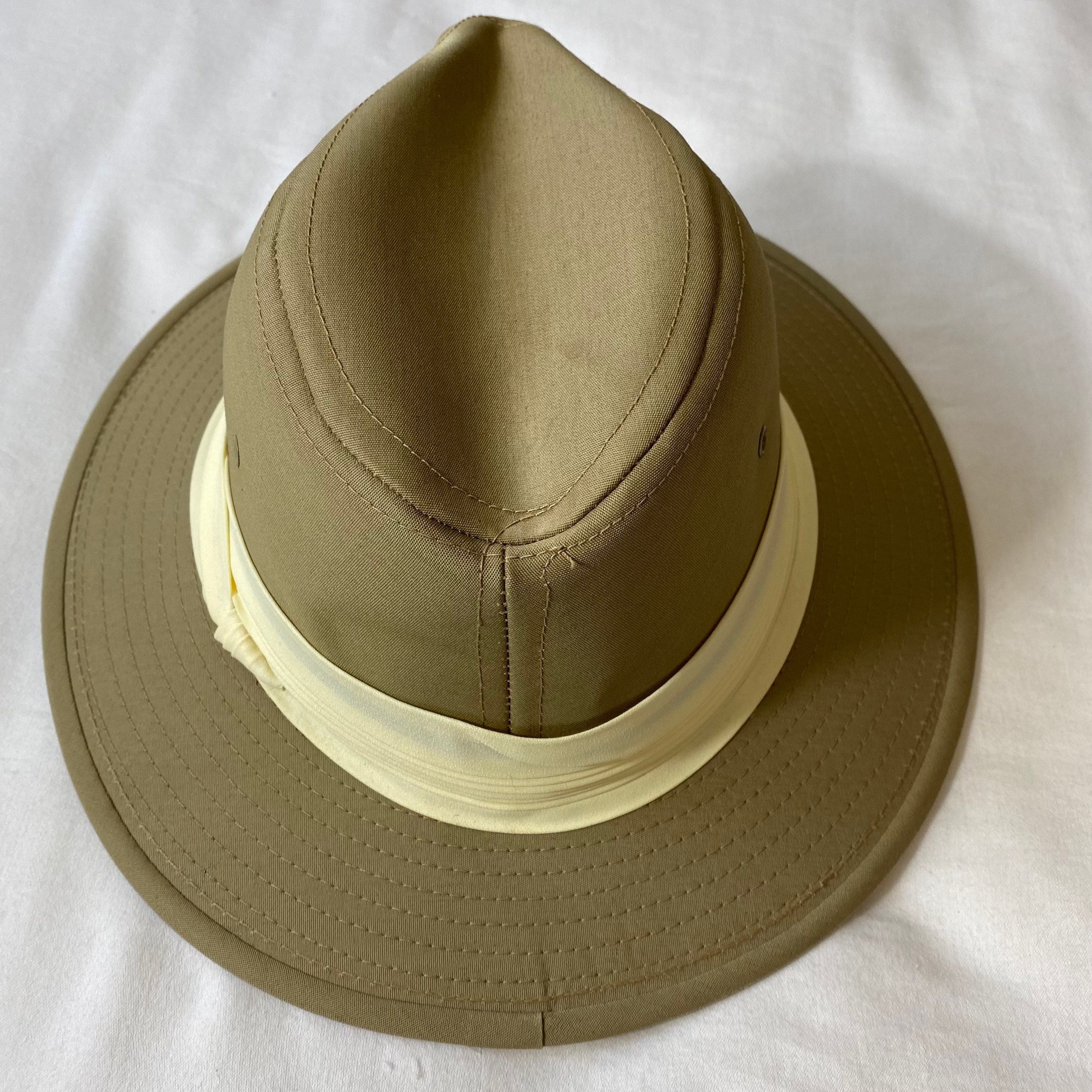 Vtg United Hatters cap and millinery safari bucket hat Union made mid century United Hatters Union - Etsy main image 4