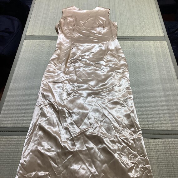 Vintage Jessica Mcclintock Gold Satin Evening Dress Full Length Sleeveless  - Etsy