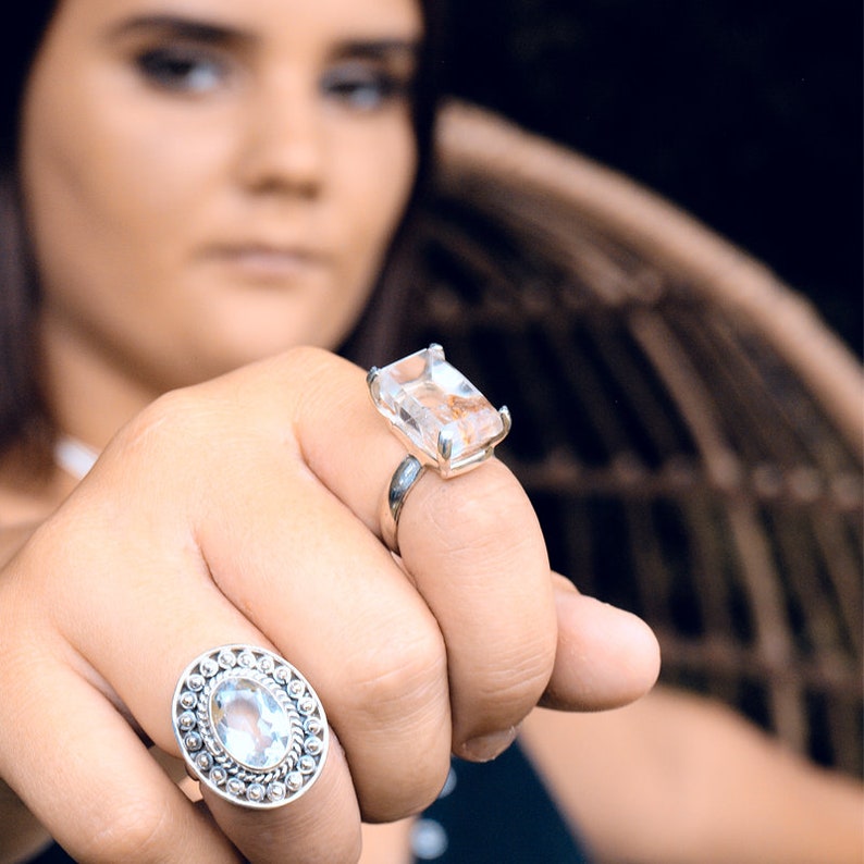 Willow Double Quartz Gypsy Ring