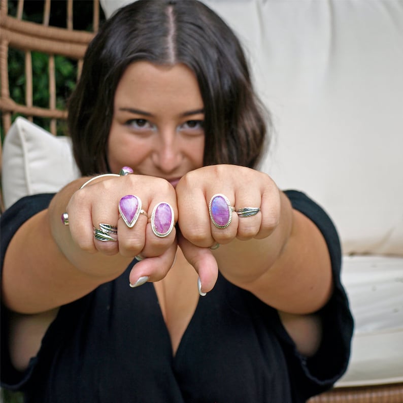 Gypsy Sterling Silver Feather Ring