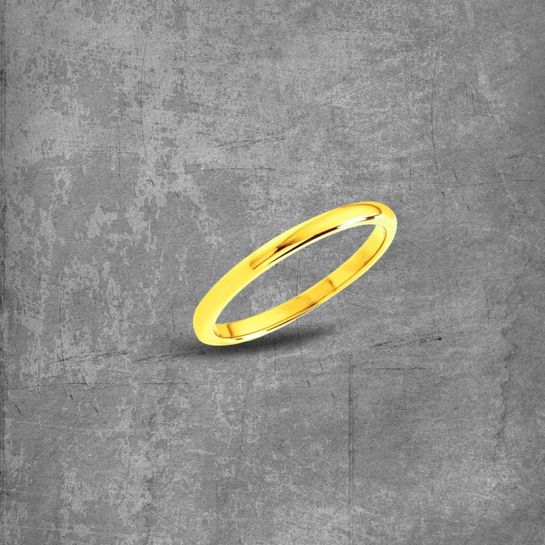 Dainty Wedding Ring Thin Wedding Ring Minimalist Wedding Band Matching Rings For Couples Gold Rings For Women Gold Wedding Band Simple