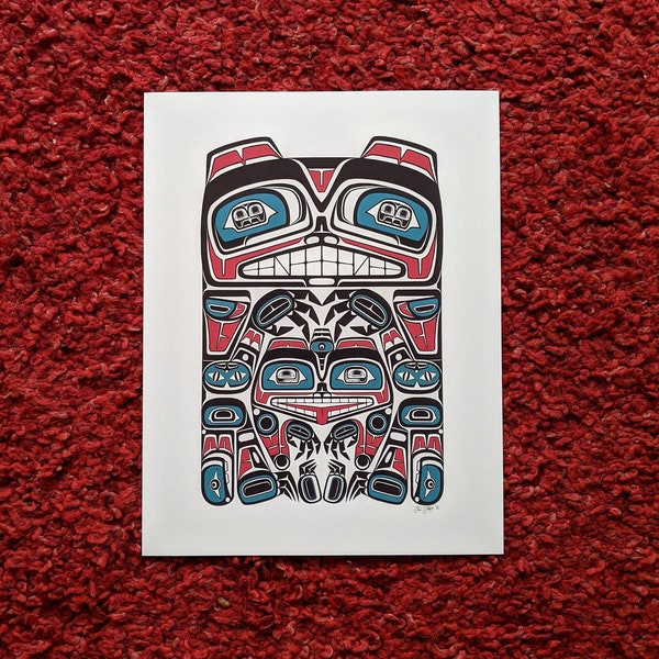 Bear "Xóots" Print