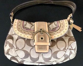 Coach Small Soho Light Pink Suede Hobo Bag 9658 - Etsy