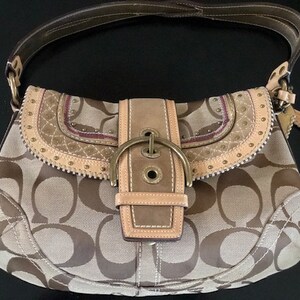 Coach cloth deals purses