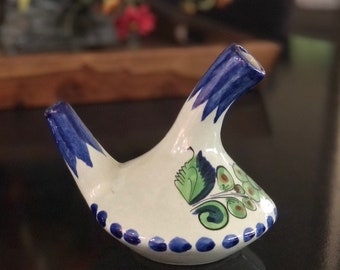 Tonala Handcrafted Pottery Water Jug with Two Spouts