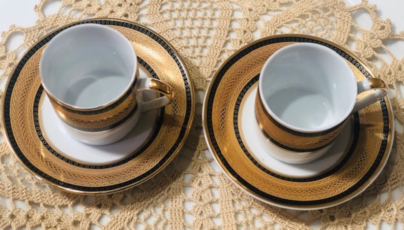 Yamasen Gold Collection Fine Porcelain Japan Gold Plated | Etsy