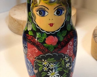 Matryoshka Dolls, Russian Stacking Dolls, or Babushka Dolls Set of 10