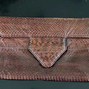 Ruth E. Saltz Bolso de mano marrón
