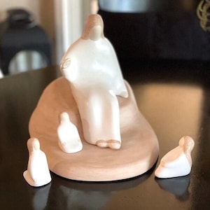 Jack Black Pottery Five Piece Set Signed by Artist