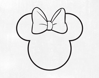 Minnie Mouse Svg Etsy
