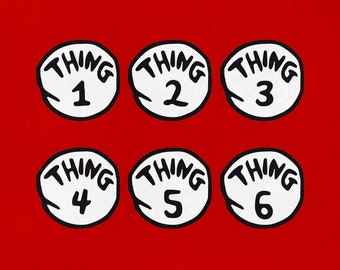 Thing 1 Etsy