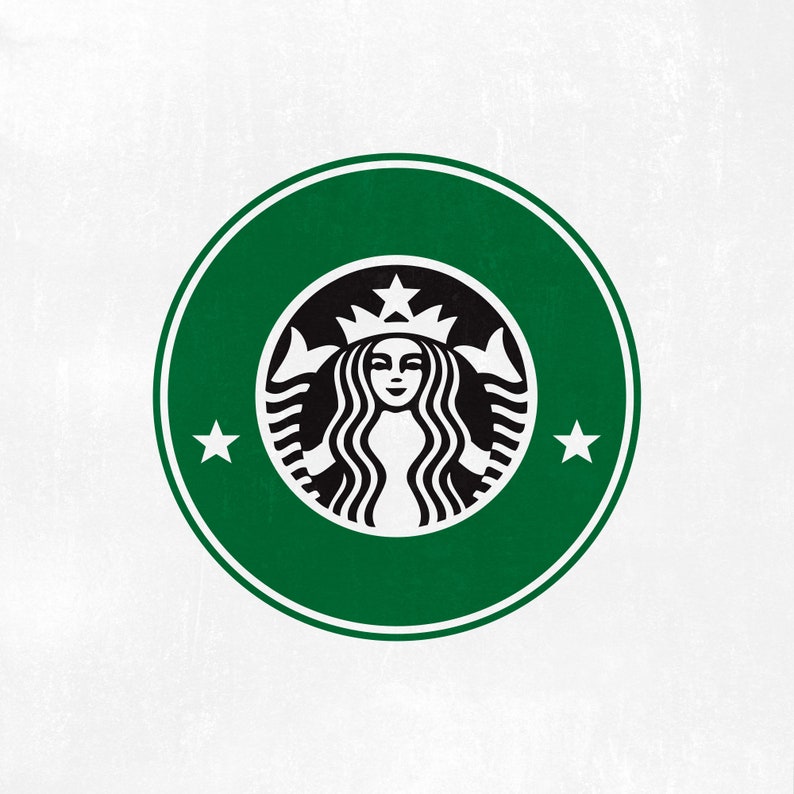 Download Starbucks svg starbucks custom logo template svg coffee svg | Etsy