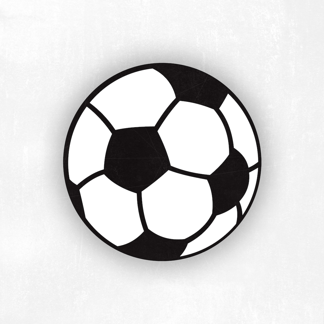 Soccer Ball Svg, Soccer Ball Dxf, Eps, Png, Cut File, Soccer Ball ...