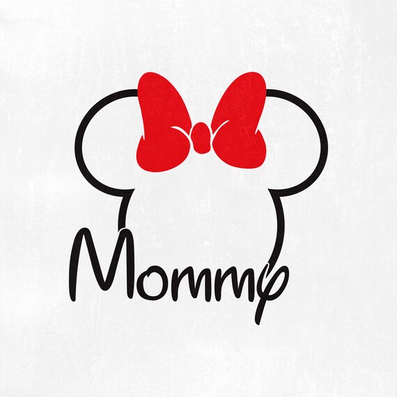 Minnie mouse svg Minnie Mouse Mommy SVG | Etsy