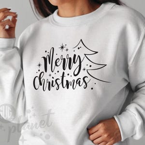 SVG Noël, joyeux Noël SVG, joyeux Noël disant Svg, clipart Noël, fichiers de coupe Noël, Cricut, fichier de coupe Silhouette.