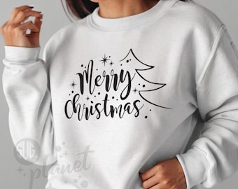 Christmas SVG, Merry Christmas SVG, Merry Christmas Saying Svg, Christmas Clip Art, Christmas Cut Files, Cricut, Silhouette Cut File.