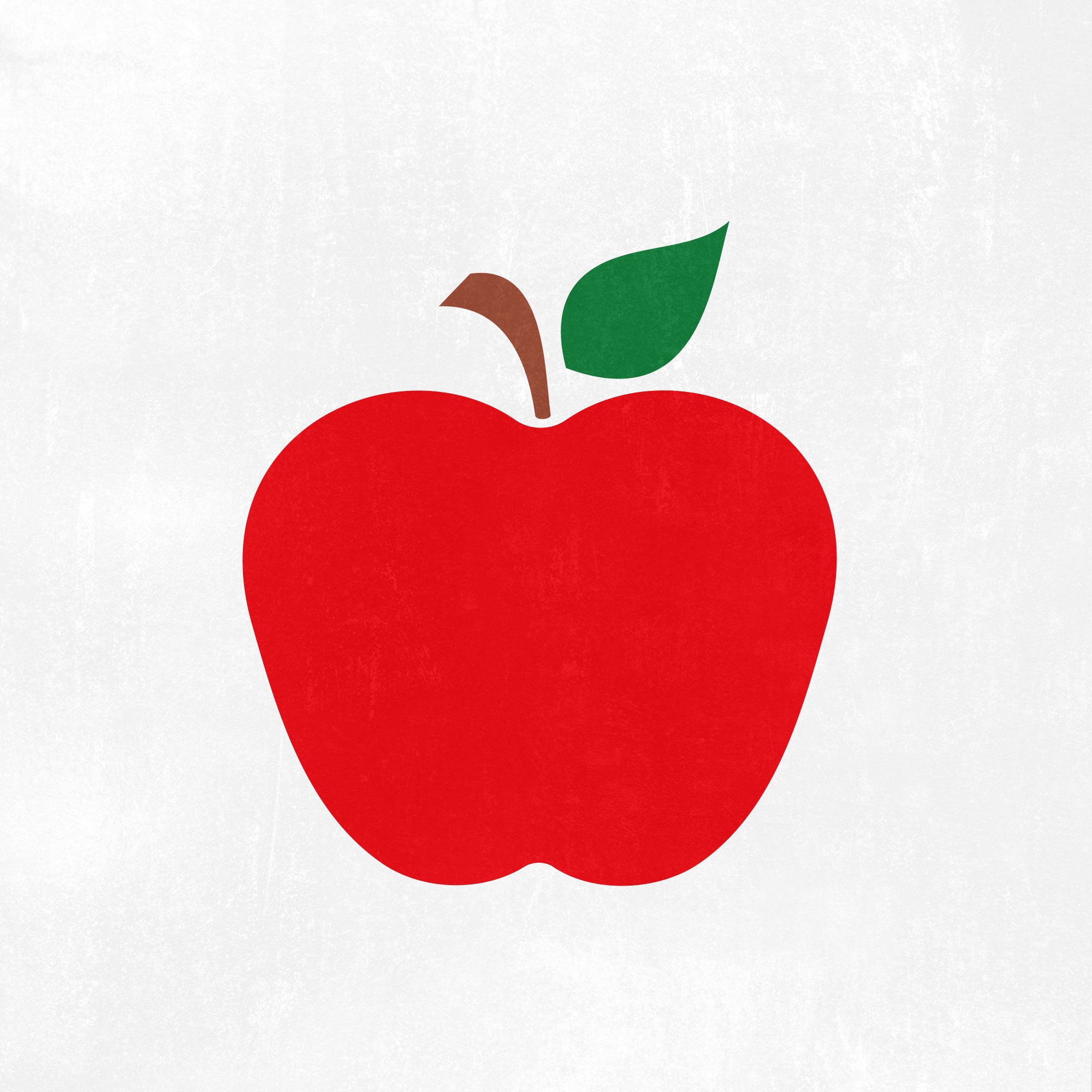 Red Apple Svg, Fruit Svg, Apple Monogram Svg, Apple Png, Apple