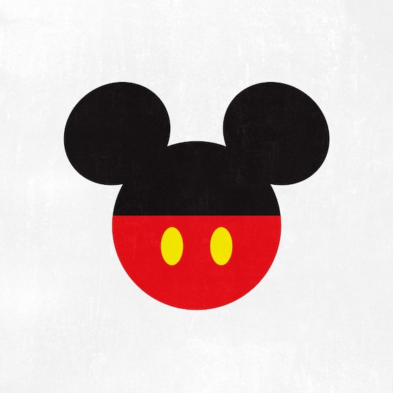 Mickey Mouse Head Svg En Capas Mickey Mouse Svg Y Png Etsy